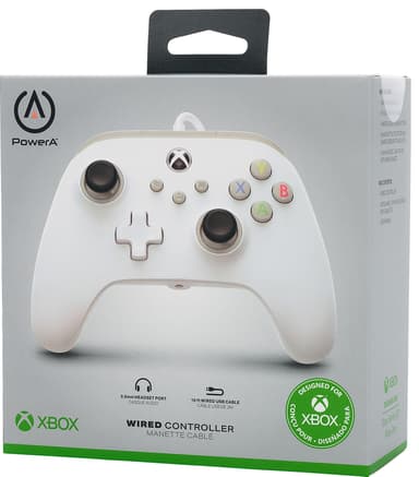 PowerA Xbox Series X Enwired kontroll Core (vit)