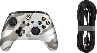 PowerA Enhanced Wired kontroll för Xbox Series X|S (metall)