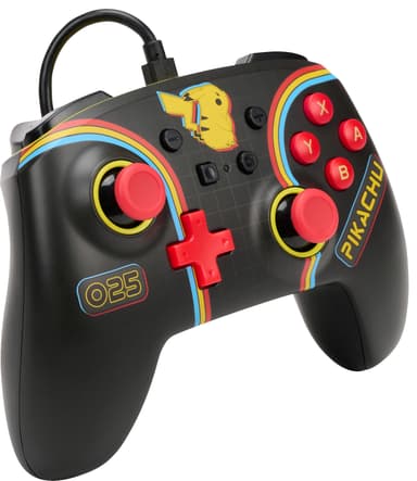 PowerA Enhanced Wired kontroll för Nintendo Switch (grå)