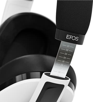 EPOS H3 Hybrid trådlöst gaming-headset (vit)