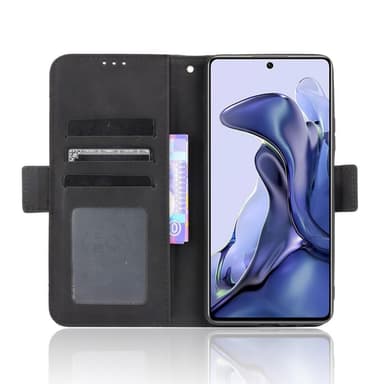 Xiaomi 11T Pro / 11T Plånboksfodral  - Svart