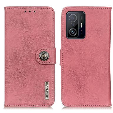Xiaomi 11T / 11T Pro KHAZNEH Plånboksfodral - Rosa