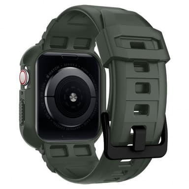 Spigen Apple Watch 40/41mm Skal med Armband Rugged Armor Pro Military Green