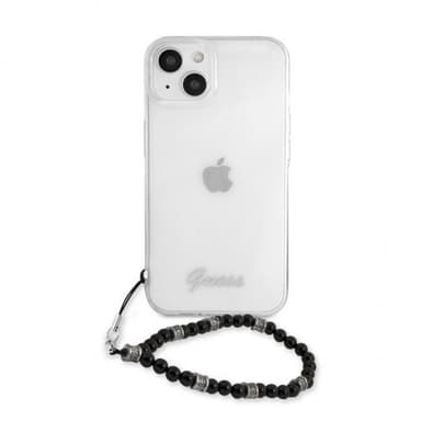 Guess iPhone 13 Skal Pearl Handle Script Logo Svart