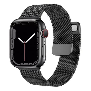 Milanese Armband Apple Watch 7 (41mm) - Svart