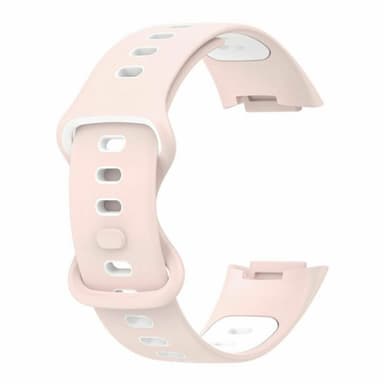 Twin Sport Armband Fitbit Charge 5 - Rosa/vit