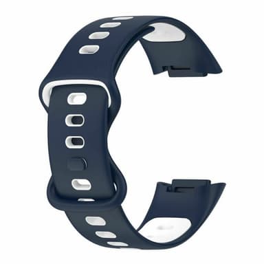 Twin Sport Armband Fitbit Charge 5 - Blå/vit