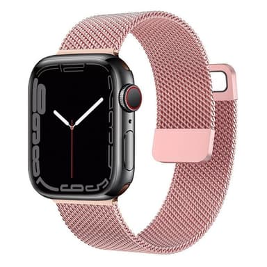 Milanese Armband Apple Watch 7 (45mm) - Rosa