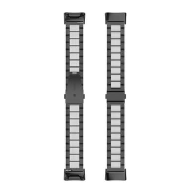 Armband rostfritt stål Fitbit Charge 5 - Svart/silver