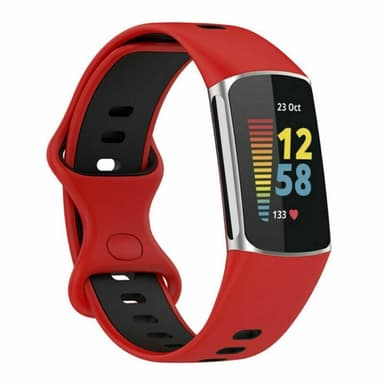 Twin Sport Armband Fitbit Charge 5 - Röd/svart