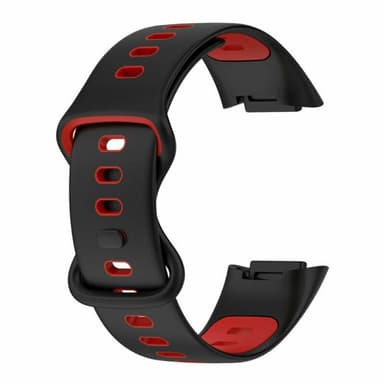 Twin Sport Armband Fitbit Charge 5 - Svart/röd