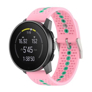 Sport Armband Suunto 9 Peak All Black - Rosa/grön
