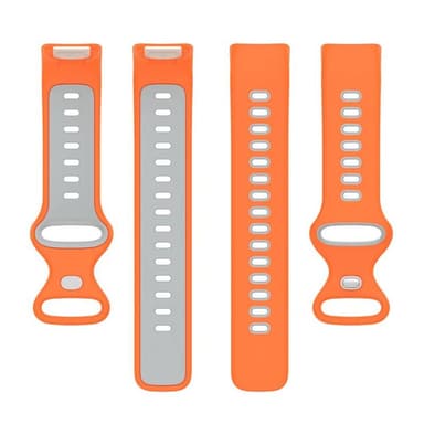 Twin Sport Armband Fitbit Charge 5 - Orange/grå