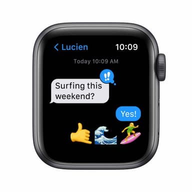 Apple Watch SE 40 mm GPS (Space Gray Alu/Midnight sportband)