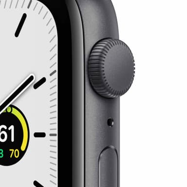 Apple Watch SE 44 mm GPS (Space Gray Alu/Midnight sportband)