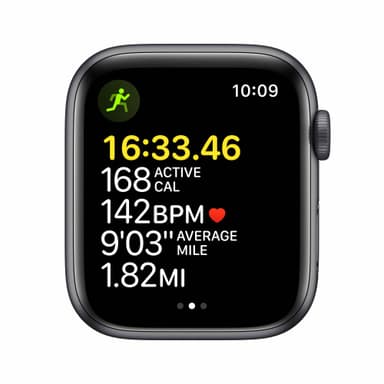 Apple Watch SE 44 mm GPS (Space Gray Alu/Midnight sportband)