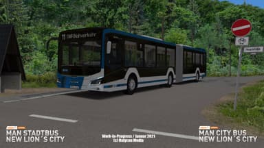 OMSI 2 Add-on MAN Stadtbus New Lion's City - PC Windows