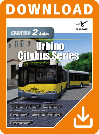 OMSI 2 Add-On Urbino Stadtbusfamilie - PC Windows