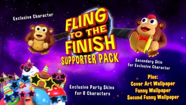 Fling to the Finish - Supporter Pack - PC Windows