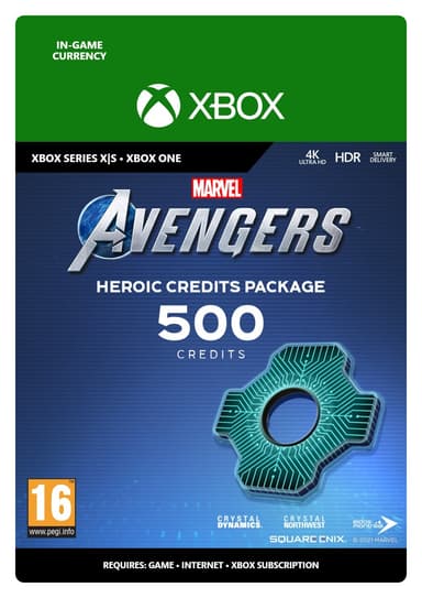 Marvel s Avengers: Heroic Credits Package - XBOX One,Xbox Series X,Xbo ...