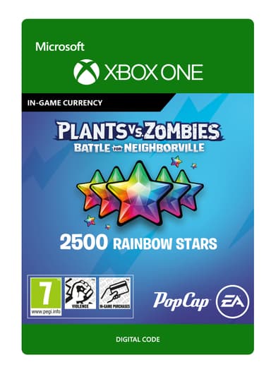 Plants vs. Zombies: Battle for Neighborville: 2500 Rainbow Stars - XBO