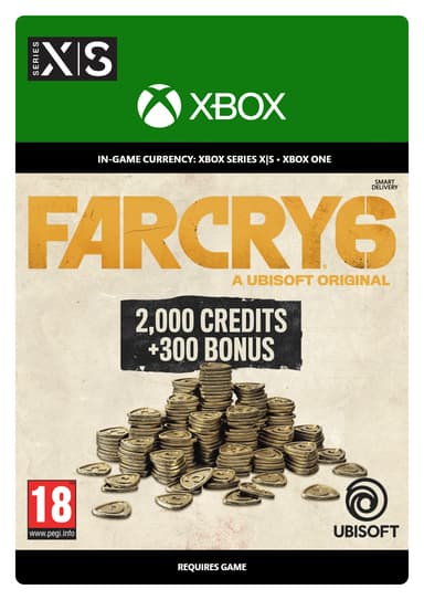 Far Cry® 6 Virtual Currency Medium Pack (2,300 Credits) - XBOX One,Xbo