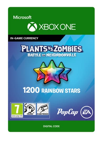 Plants vs. Zombies: Battle for Neighborville: 1200 Rainbow Stars - XBO