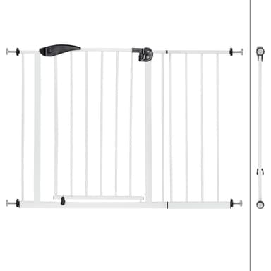 ECD Germany Dörrskydd för barn, hundar och katter, 105-115cm med 30 cm