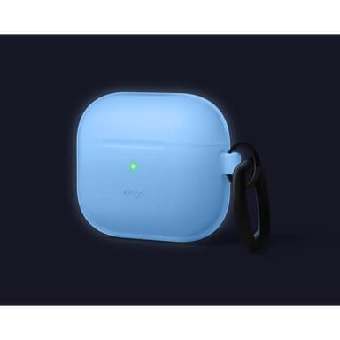 AirPods 3 Silikonfodral Nightglow Blue