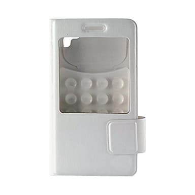 Folio-fodral för mobil KSIX 4,5" Vit Universal