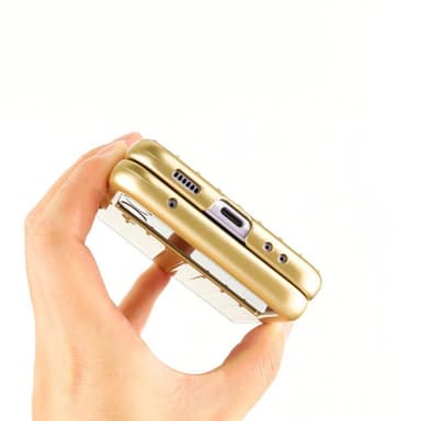 INF Samsung Galaxy Z Flip 3 vikbart fodral Gold