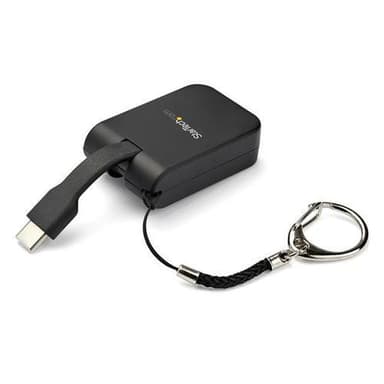 StarTech.com Bärbar USB-C till DisplayPort-adapter med snabbkopplings