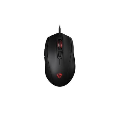 Gamingmus Castor Pro Svart