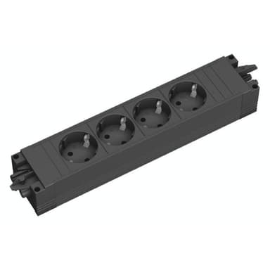 Bachmann 336.626 Förgreningsdosa utan brytare 5x Svart