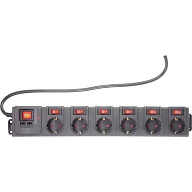 Renkforce RF-3313344 Grenuttag med överspänningsskydd