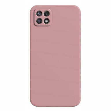 Liquid silikon skal Samsung Galaxy A22 5G - Rosa