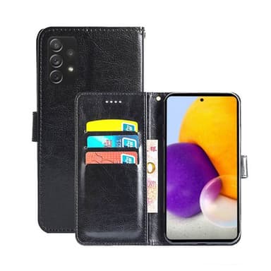 Mobilplånbok 3-kort Samsung Galaxy A73 5G   - Svart