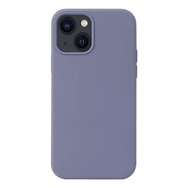 Liquid silikon skal Apple iPhone 13  - Gråblå