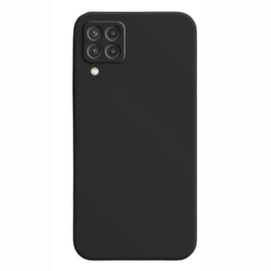 Liquid silikon skal Samsung Galaxy A22 4G - Svart