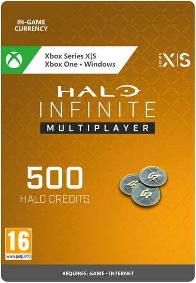 Halo Infinite: 500 Halo Credits - PC Windows,XBOX One,Xbox Series X,Xb
