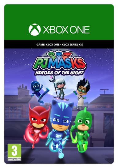 PJ MASKS: HEROES OF THE NIGHT - XBOX One,Xbox Series X,Xbox Series S