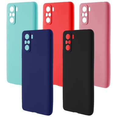 SKALO Xiaomi Mi 11i/Poco F3 Ultratunn TPU-Skal - Röd