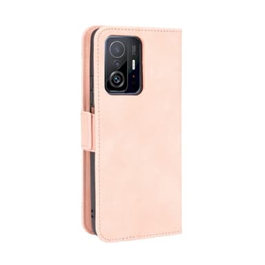 SKALO Xiaomi 11T/11T Pro 6-FACK Plånboksfodral - Rosa