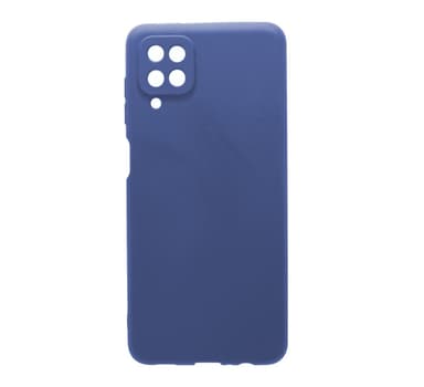 SKALO Samsung A12 Ultratunn TPU-Skal - Blå