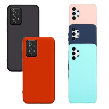 SKALO Samsung A32 5G Ultratunn TPU-Skal - Svart