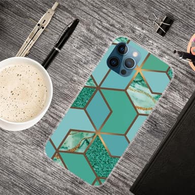SKALO iPhone 13 Pro Marmor TPU-skal - Motiv 3