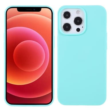 SKALO iPhone 13 Pro Max Ultratunn TPU-Skal - Turkos