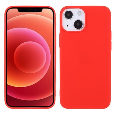 SKALO iPhone 13 Ultratunn TPU-Skal - Röd
