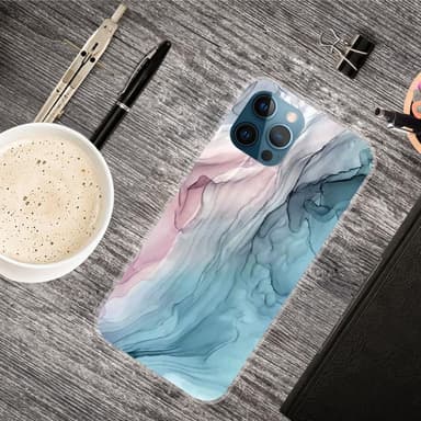 SKALO iPhone 13 Pro Max Marmor TPU-skal - Motiv 1