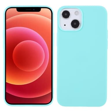 SKALO iPhone 13 Ultratunn TPU-Skal - Turkos